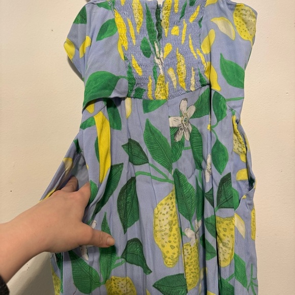 Anthropologie maeve Lemon Grove Strapless Jumpsuit 2 - Picture 12 of 12